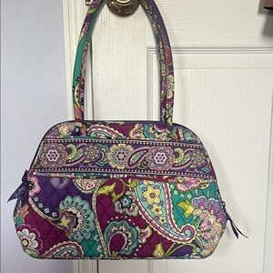 Vera Bradley Multicolor Paisley Shoulder Bag